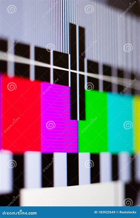 Screen Test Pattern 的图像结果