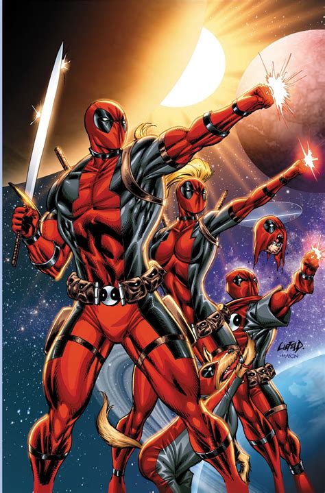 Comic world: Deadpool Comics