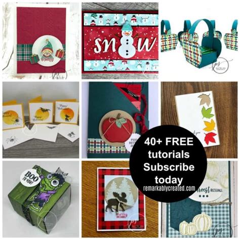 Stampin Up Free Tutorials 的图像结果