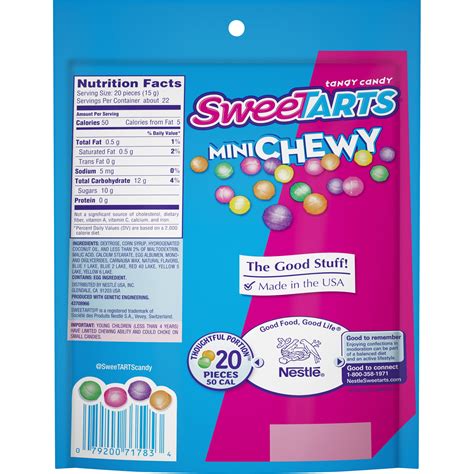 sweet tarts nutrition