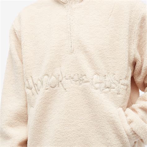 Honor The Gift Script Sherpa Quarter Zip Bone | END. (US)