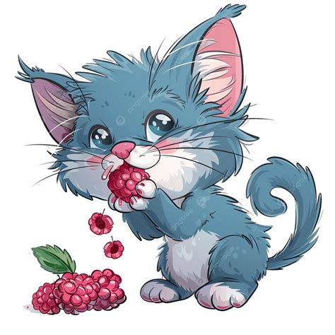 Cartoon Raspberry Blowing