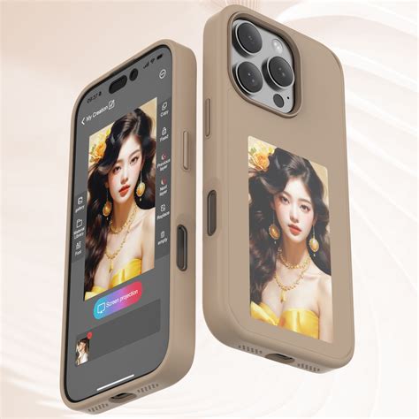 HOLA nfc Ai Diy e ink mobile phone cases