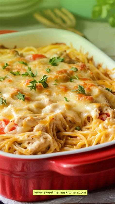 Chicken Spaghetti Casserole