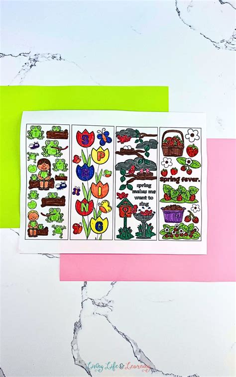 Image result for Free Printable Spring Bookmarks