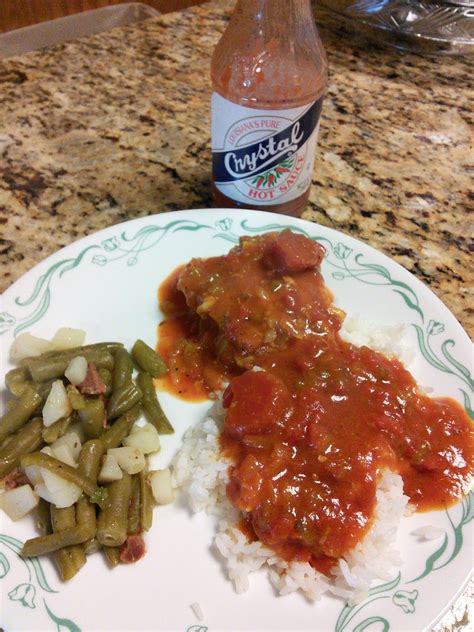 Hot Southern Mess: Chicken Sauce Piquant and Cajun Snap Beans | Sauce ...