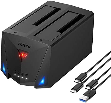 FIDECO Hard Drive Docking Station, USB 3.0 SATA HDD Docking Station for ...