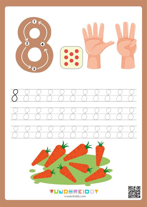 Printable Tracing Numbers 1-10 Worksheets for Preschool