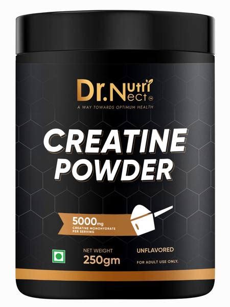 Dr.Nutrinect Pure Creatine Monohydrate | Muscle Growth & Recovery | 50 ...