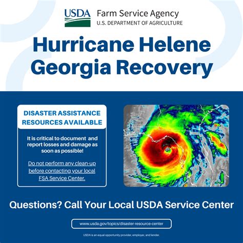 Hurricane Helene USDA Recovery Resources