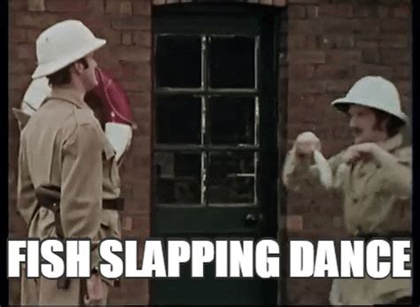 Best of Monty Python Fish Slapping Dance 的图像结果