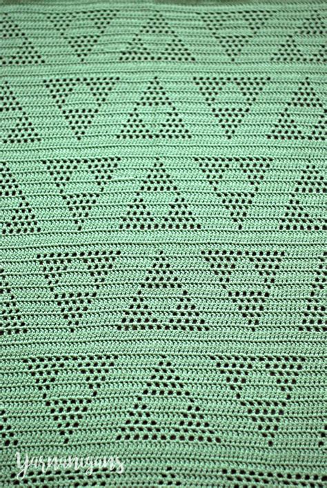Image result for Crochet Triangle Blanket Pattern