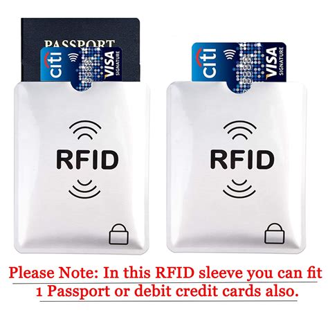 DAHSHA 5 Pack RFID Blocking Passport Holder Sleeves Protection Anti ...