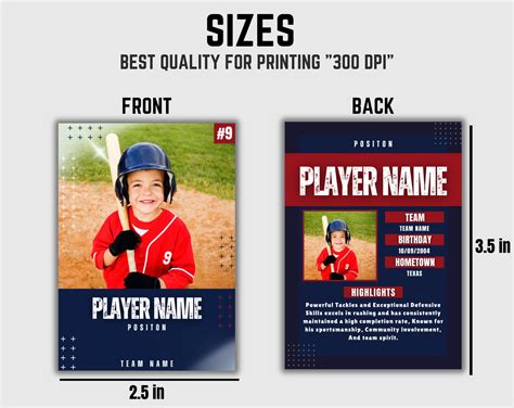 Baseball Card Editable Template 的图像结果