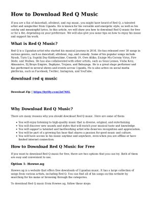 Fillable Online Music Genre List - A complete list of music styles ...