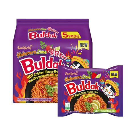 Samyang Buldak Spicy Ramen,Hot Chicken Ramen,Korean Stir-Fried Instant ...