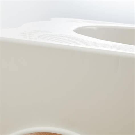 Buy Saffiano Cygnus Solid Plastic Stool : 47.5 cm x 33.3 cm x 20.7 cm ...