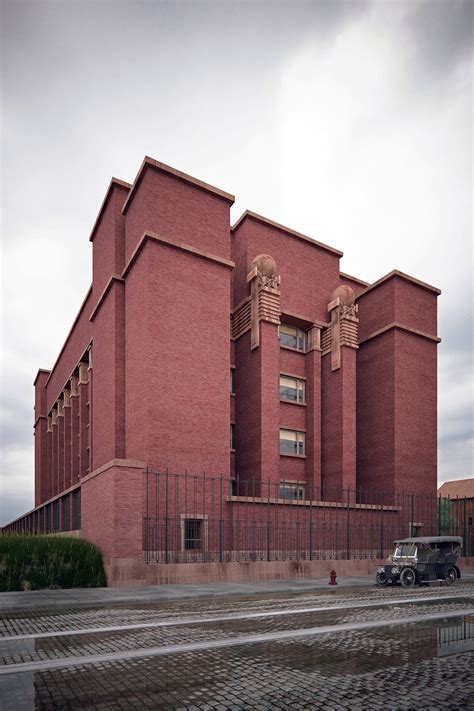 Larkin Administration Building / Frank Lloyd Wright by Hooked on the ...
