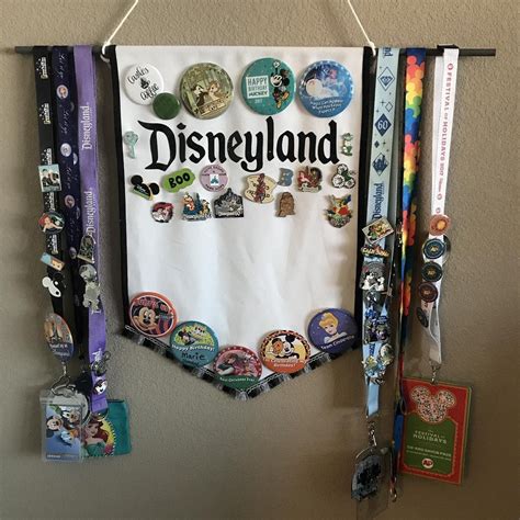 12 Disney lanyard display ideas | disney, disney decor, disney crafts
