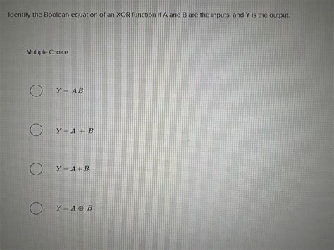 Image result for XOR in Boolean Expr