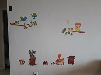 Buy Decals Design 'Lovely Jungle Theme' Wall Sticker (PVC Vinyl, 50 cm ...