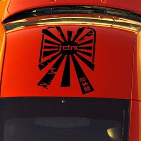 Jual promk stiker kap mobil stiker atap mobil jdm stiker jdm bendera ...