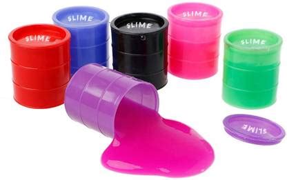 YBN Slime Barrel for Kids Slime in Barrel Box for Kids Play Non Sticky ...