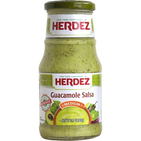HERDEZ Guacamole Salsa – Medium, 15.7 oz – Walmart Inventory Checker ...