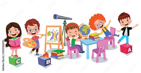Image result for Learning Center Cartoon