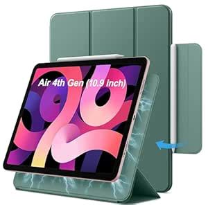 TGK Slim Trifold Magnetic Case for iPad Air 4th Gen 10.9 inch Cover ...