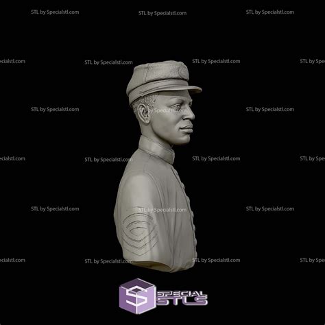 Lewis Henry Douglass Bust 3D Printing Models | SpecialSTL