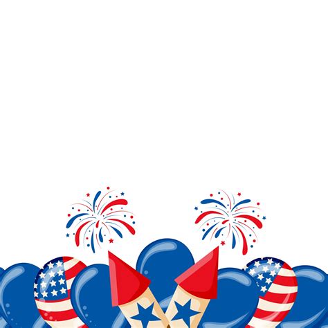 4th Of July Clipart Border