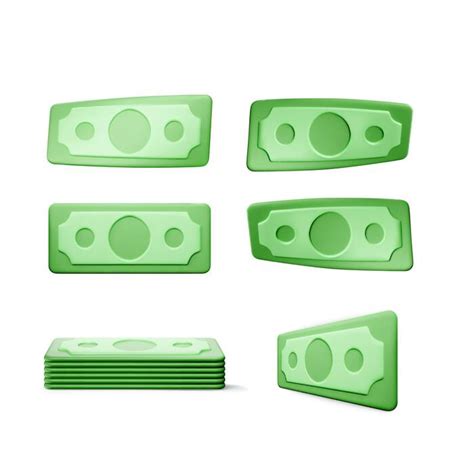 3D Block Money Vector 的图像结果