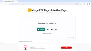Image result for Convert Multiple PDF Pages to One Page