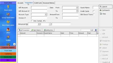 Image result for Opera Hotel System Tutorial