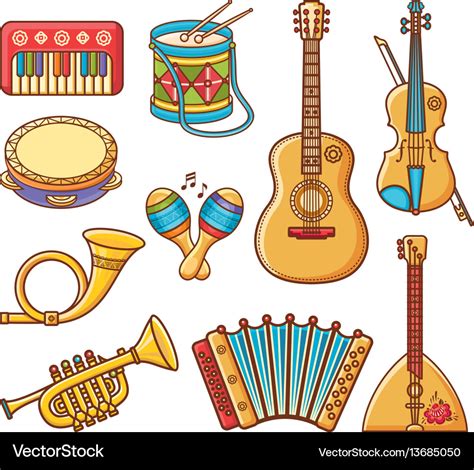 Musical Instruments Names Cartoon 的图像结果
