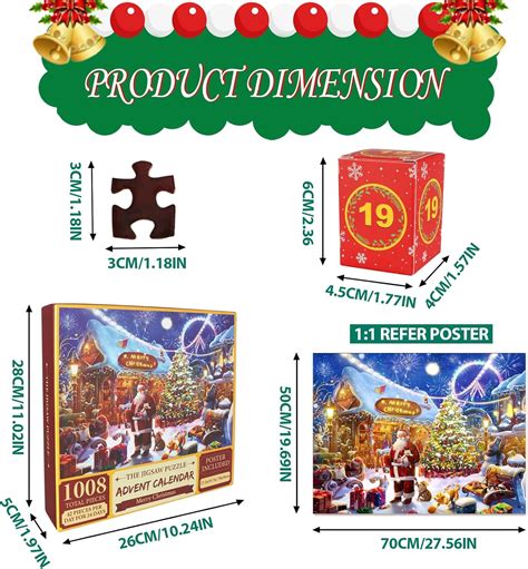 ONRSV Puzzle Advent Calendar 2024丨Christmas Advent India | Ubuy