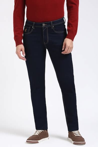 Buy Men Navy Dark Wash Jeans Online - 39831439 | Peter England