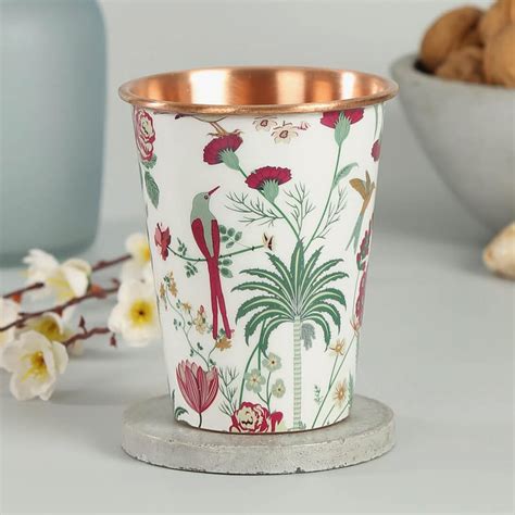 Buy INDIA CIRCUS Printed Floral Galore Copper Tumbler from India Circus ...