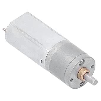 DC Gear Motor, DC 12V 50RPM Geared Motor High Mini Electric Micro Speed ...