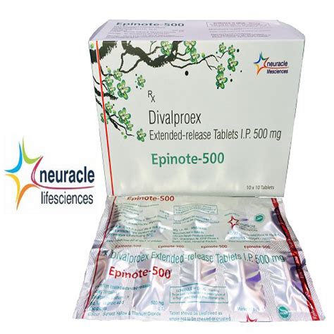 EPINOTE-500 Tablets Neuracle Lifesciences Private Limited