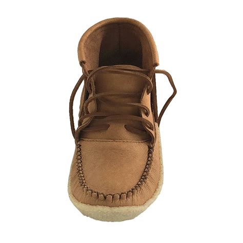 Men’s Crepe Sole Moosehide Moccasin Boots | Mens moccasins boots ...