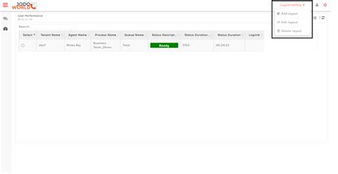 Layout Setting 的图像结果