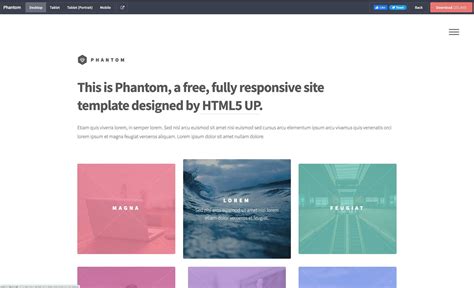 JavaScript Website Templates 的图像结果