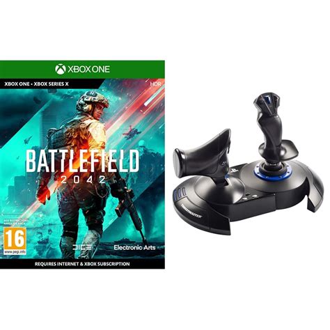 Battlefield 2042 (Xbox One)+Thrustmaster T-Flight Hotas 4 | Flight Game ...