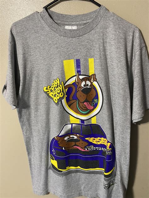 Scooby Dooby Doo Vintage 1997 T-shirt Cartoon Network… - Gem