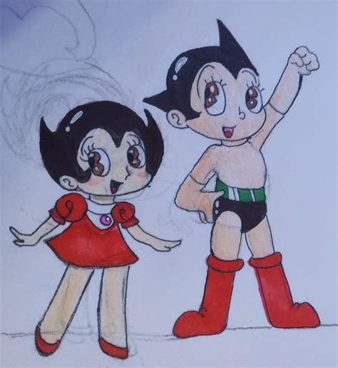 Astro Boy and Uran by JellyRabbit2012 on DeviantArt
