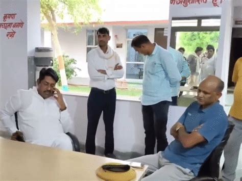 Lalsot MLA scolds head constable at police station