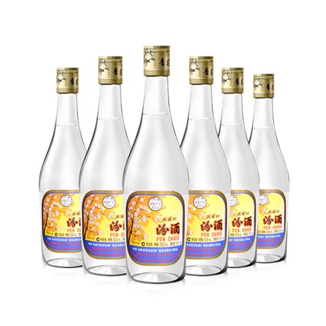 山西汾、酒 黄盖玻汾53度475ml整箱12瓶装 清香型纯粮高度白酒-阿里巴巴
