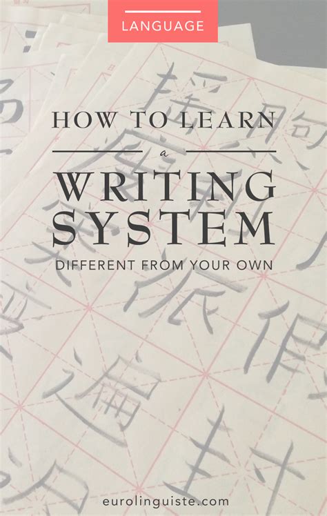 Image result for How to Develop Your Own Writing System